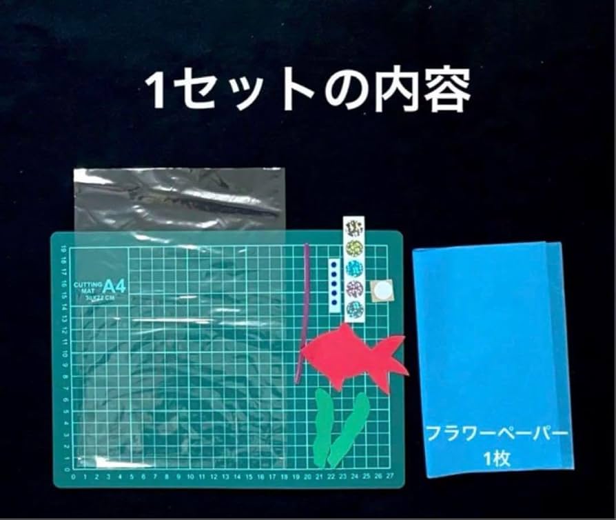 Amazon.co.jp: 金魚 製作キット 夏 祭り 壁面飾り 工作 保育 高齢者